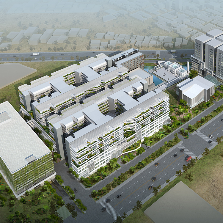 The Indus Academic Medical Campus, designed by CPG Consultants